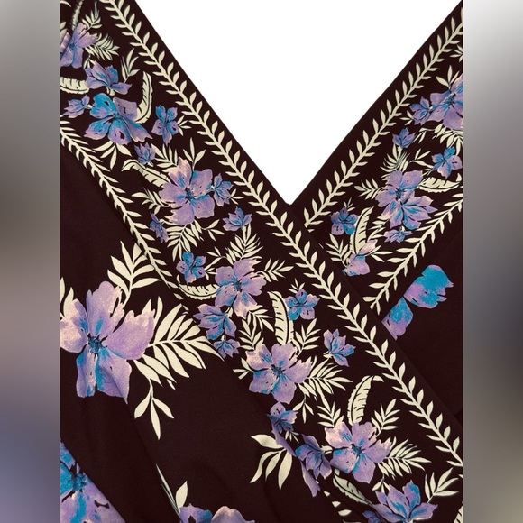 Lands End Floral Print Swim Dress - Picture 8 of 13